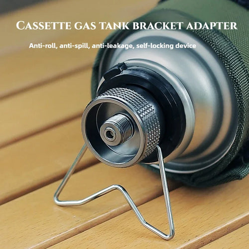 Butane Stove Adapter - Gas Canister Tool for Camping Stoves