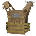 Outdoor Training Vest - Utility Carrier for Airsoft Gear - Mud