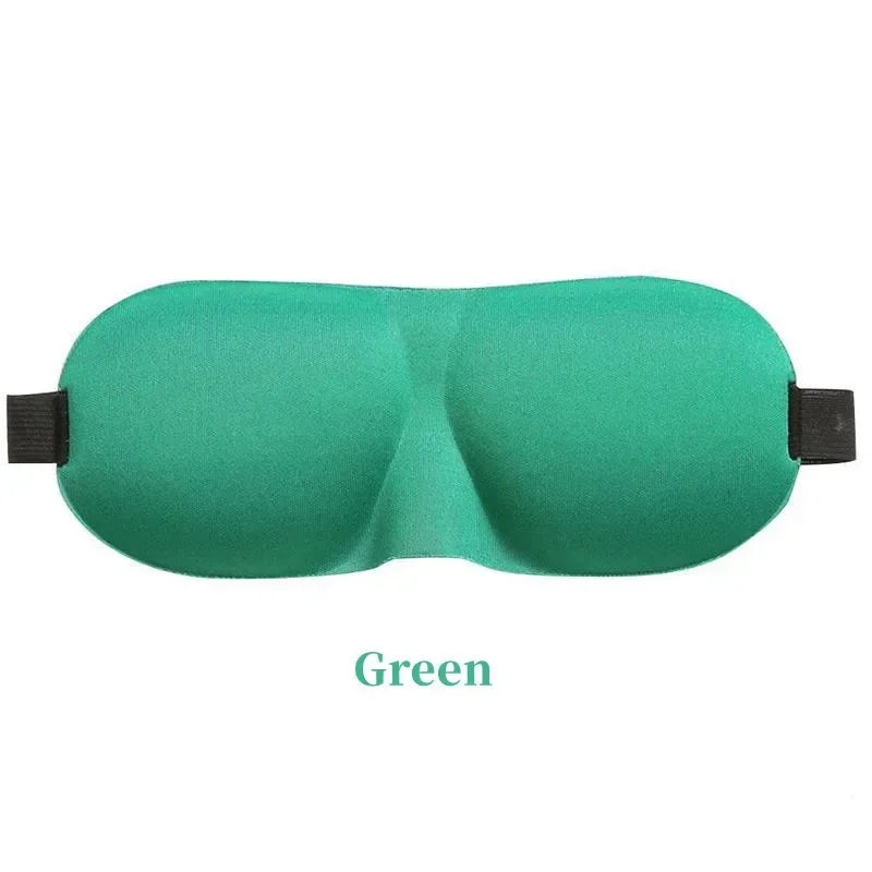 Contoured Sleep Mask – Breathable 3D Eye Shade for Travel Rest