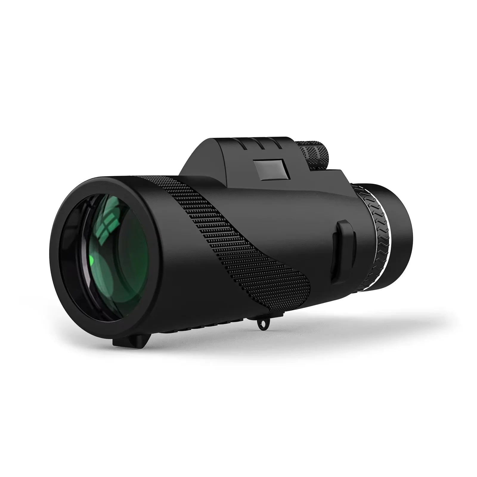 Monocular Telescope - Compact 10x Scope for Outdoor Viewing - G872A Black Set 1