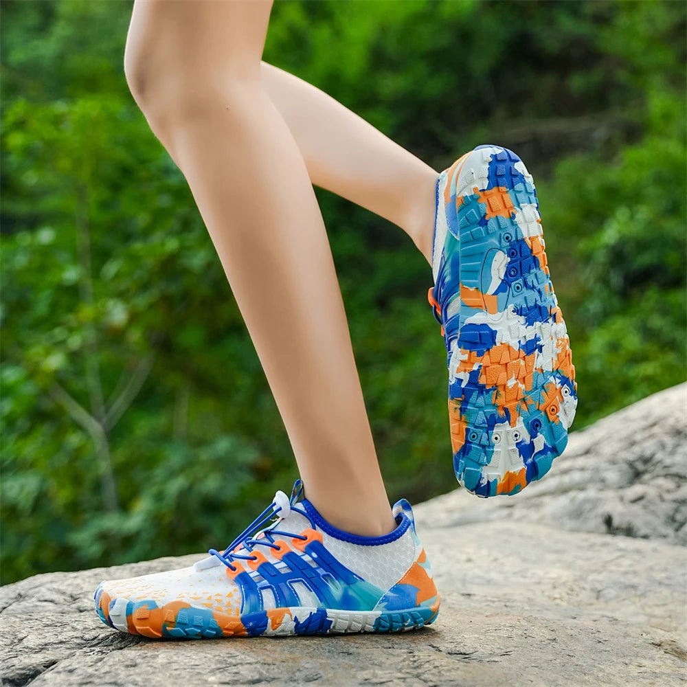 Unisex Amphibious Quick-Dry Water Shoes - Anti-Slip Barefoot Aqua Sneakers