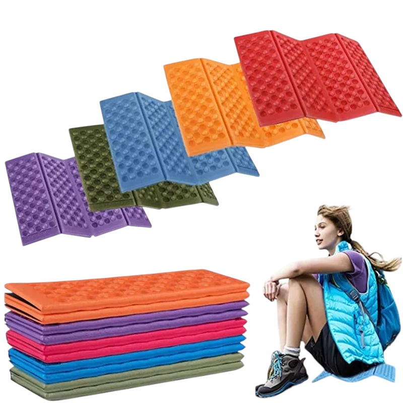 Camping Foam Seat Pad - Foldable Outdoor Cushion