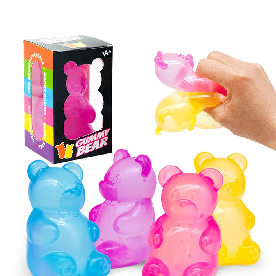 Sensory Fidget Cube - Colorful Squeeze Toy