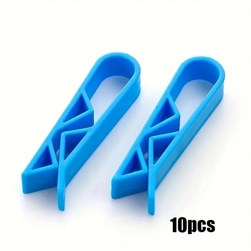 Garbage Bag Holder Clips - Clamp Set for Waste Basket Liners