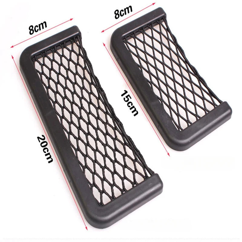 Car Seat Side Mesh Storage Net – Seatback Pocket Organizer