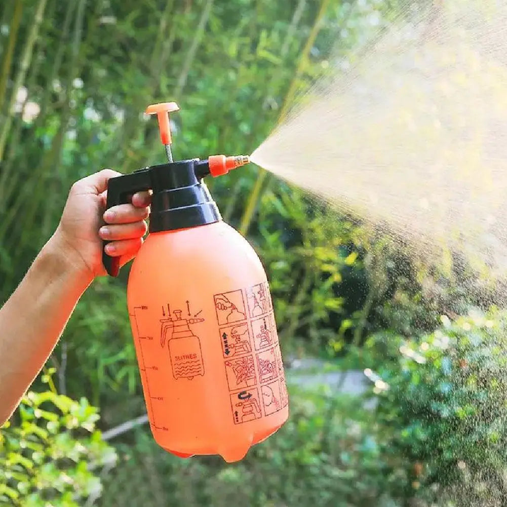 Handheld Garden Pump Sprayer - Lawn and Plant Spray Bottle