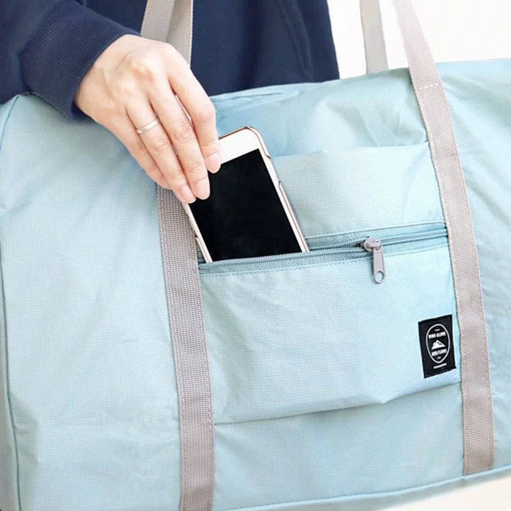 Foldable Waterproof Travel Bag – Lightweight Storage for Trips