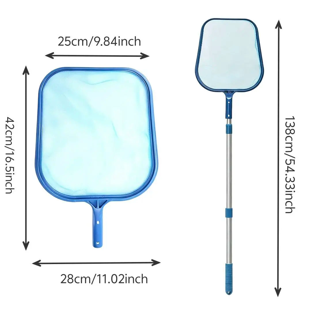 Pool Leaf Rake Net - Deep Bag Swimming Pool Skimmer