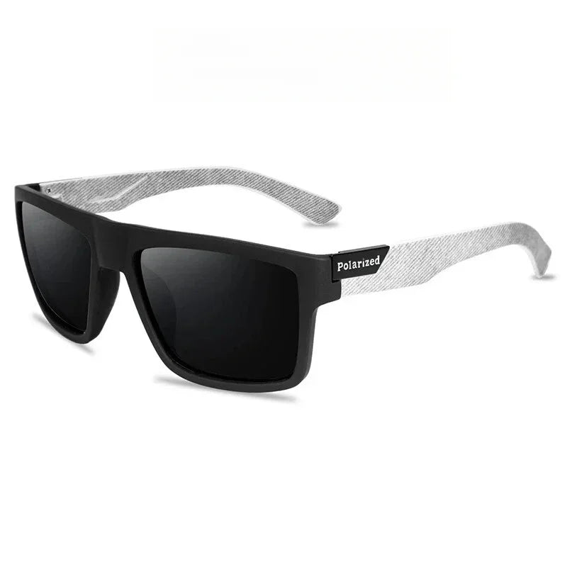Polarized Sunglasses - Retro Outdoor Eyewear for Driving - Gray