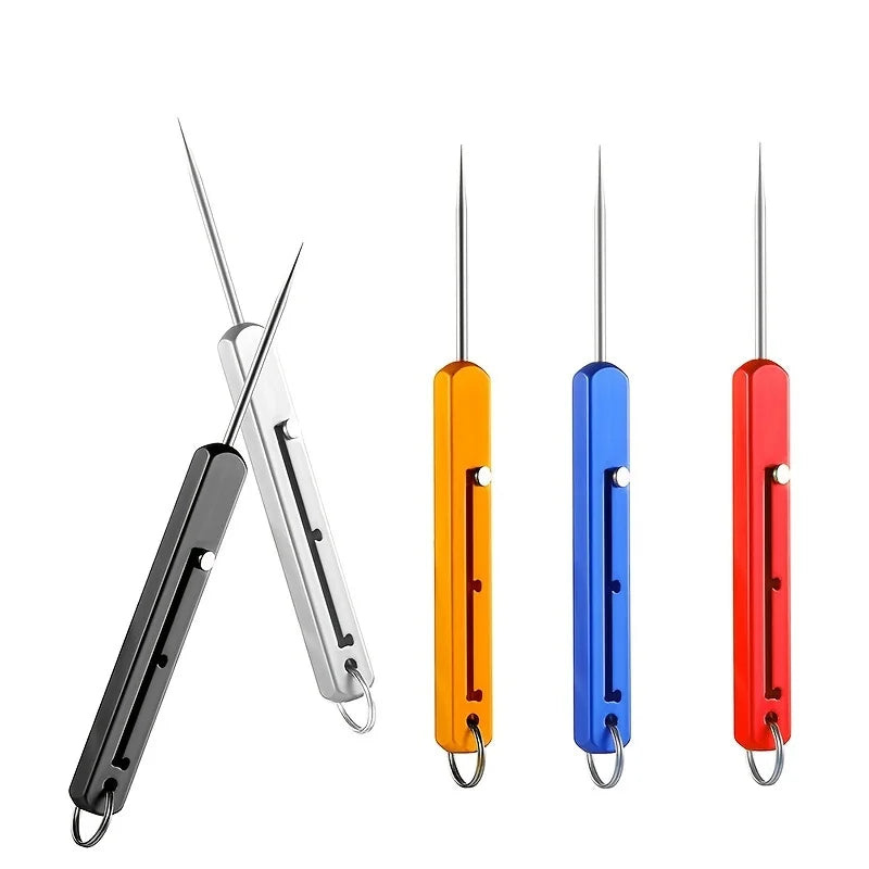 Telescopic Toothpick Tool - Steel Pick for Oral Care Routines