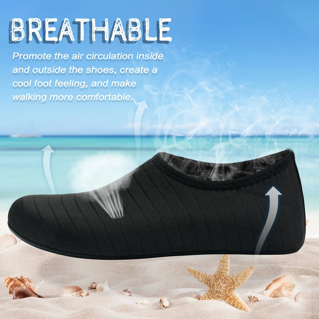 Ultra-Light Anti-Slip Aqua Socks - Quick-Dry Barefoot Water Shoes