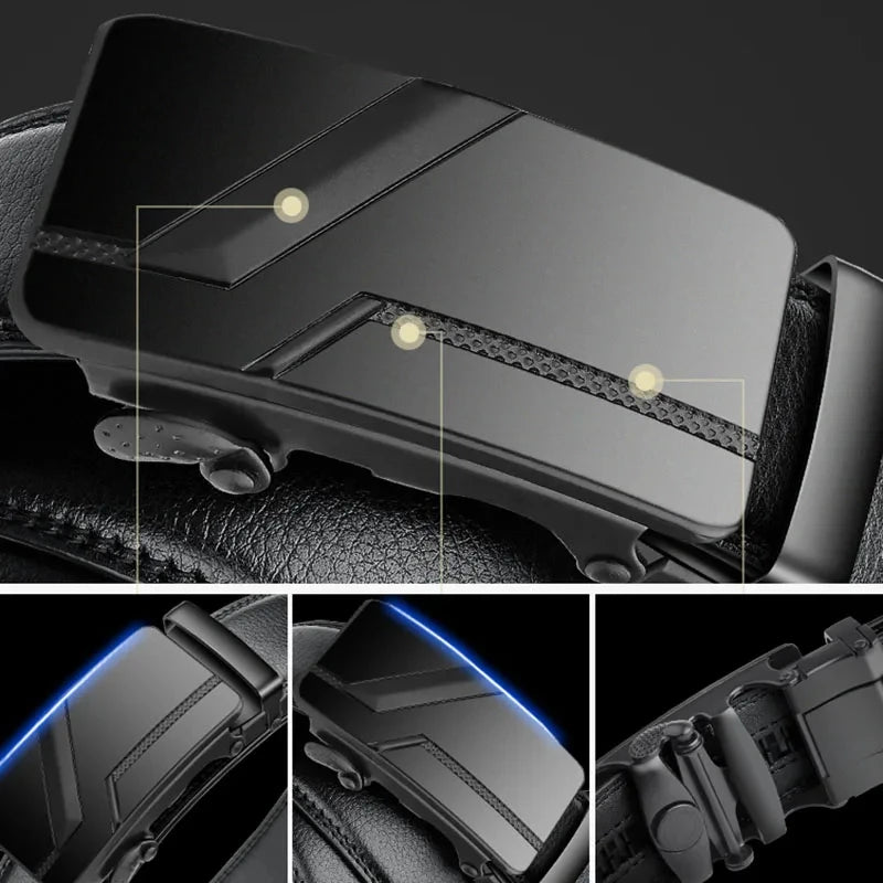 Men's PU Leather Belt - Waist Strap
