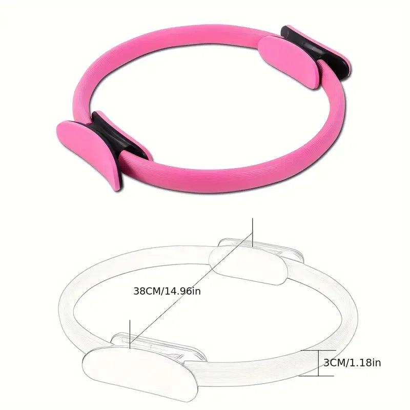 Yoga Pilates Ring - Fitness Circle for Home Exercise