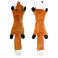 Squeaker Dog Plush Toy - Stuffing-Free Animal Shell for Play