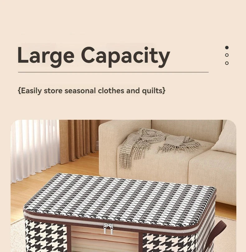 Visible Storage Box Clothing Organizer - For Everyday Home Use