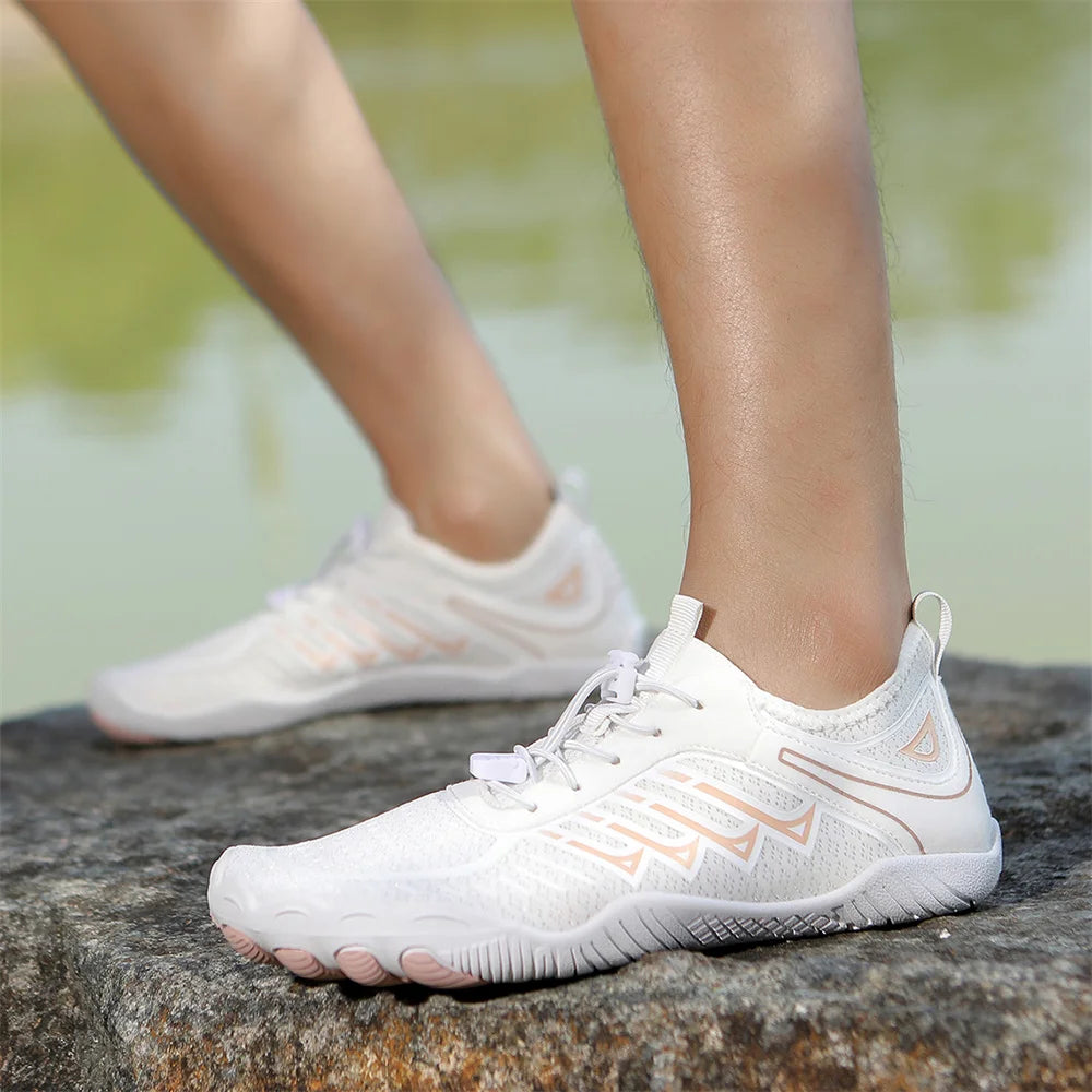 Unisex Amphibious Quick-Dry Water Shoes - Anti-Slip Barefoot Aqua Sneakers