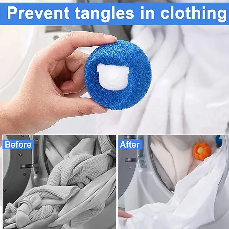 Pet Hair Laundry Remover - Reusable Lint Catcher for Wash Loads