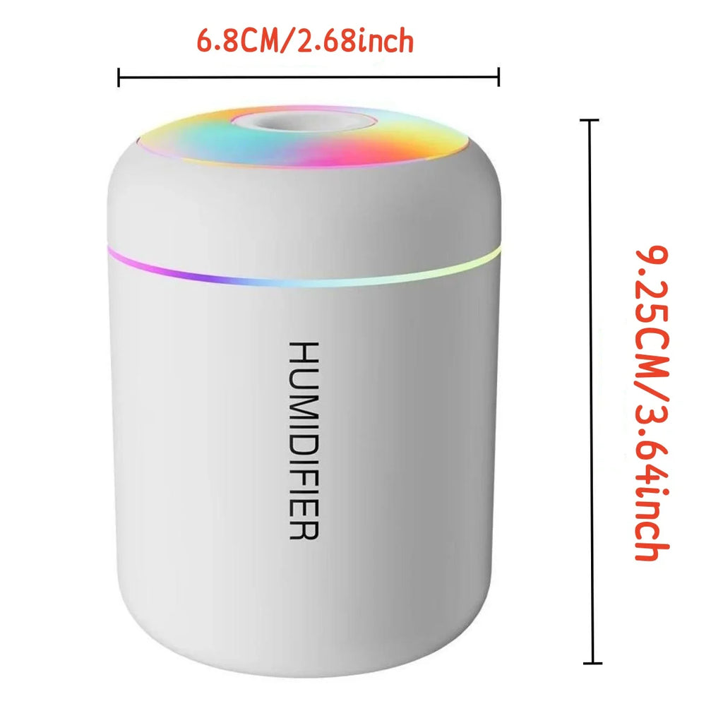 180ml Mini Air Humidifier USB - For Vehicle Storage and Daily Drives
