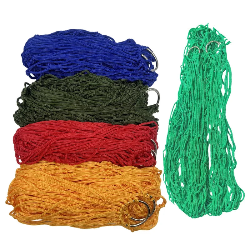 Nylon Camping Hammock - Portable Outdoor Tree Hammock