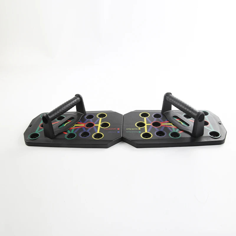 Foldable Push-Up Board Set - Portable Fitness Handles