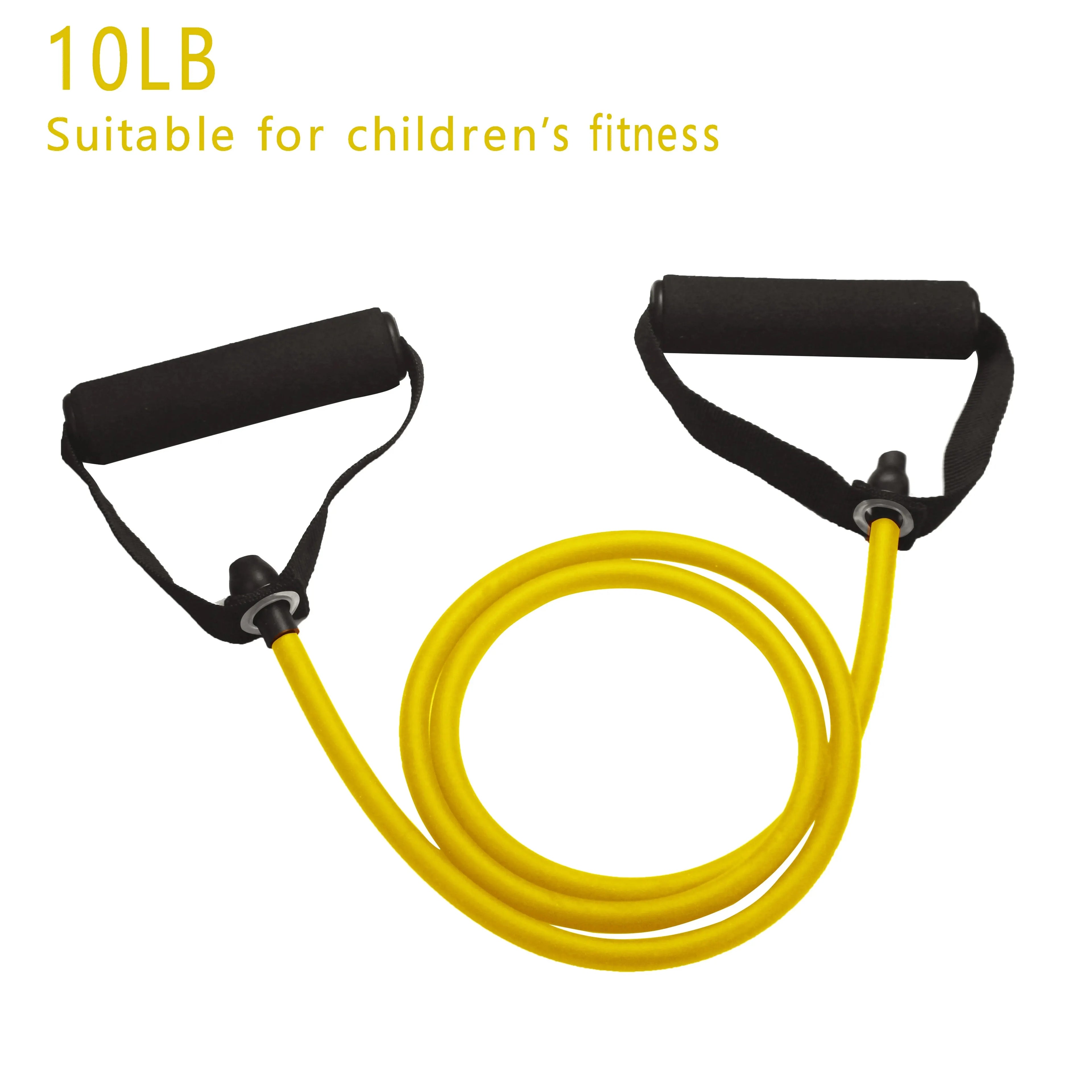 Resistance Band Handles - Grip Handles for Exercise Bands - 10 Lb Resistance