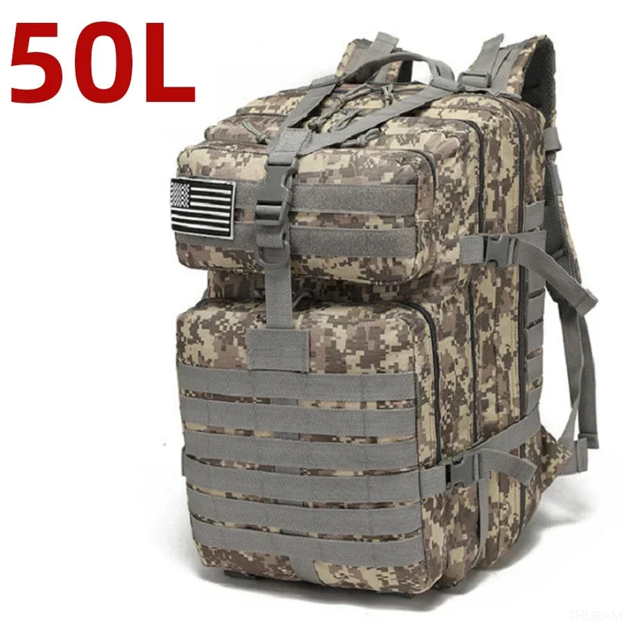 Hiking Backpack - 25 L and 50 L Rucksack for Outdoor Trips
