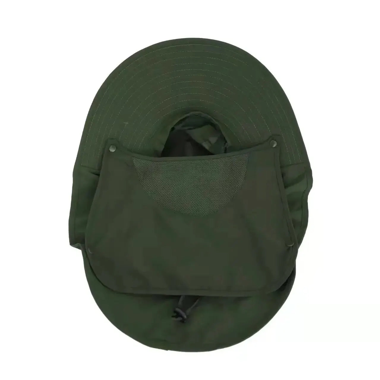Wide Brim Sun Hat - Neck Flap Cap for Hiking and Fishing