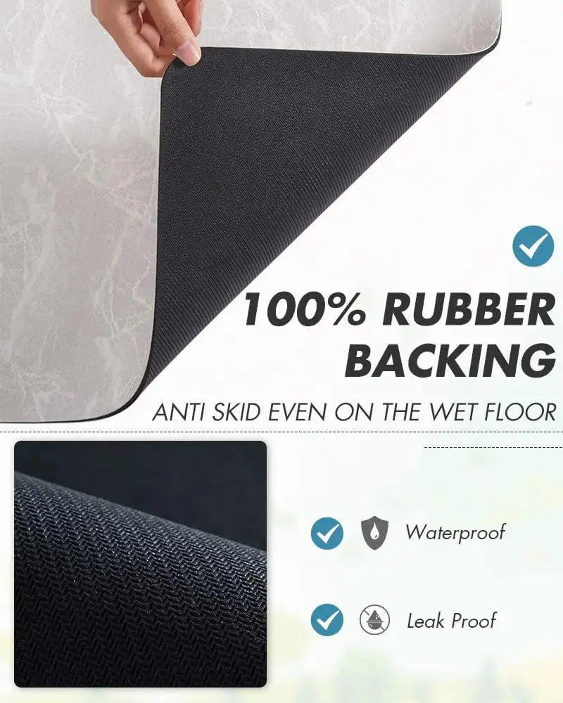 Coffee Machine Mat - Absorbent Kitchen Drying Pad
