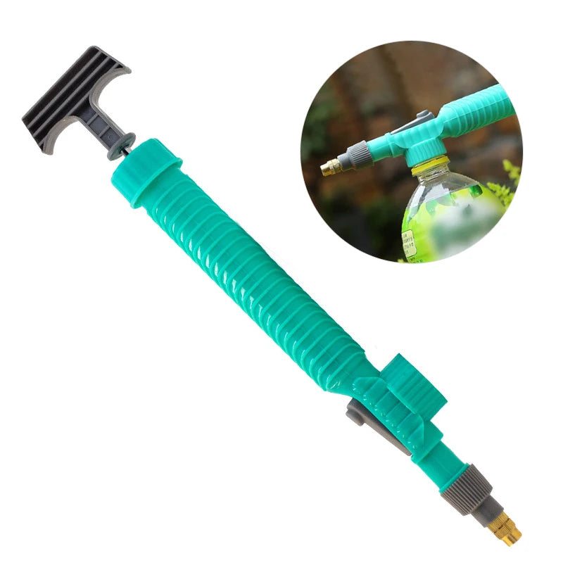 Garden Bottle Spray Nozzle – Hand Pump Watering for Patio Plants