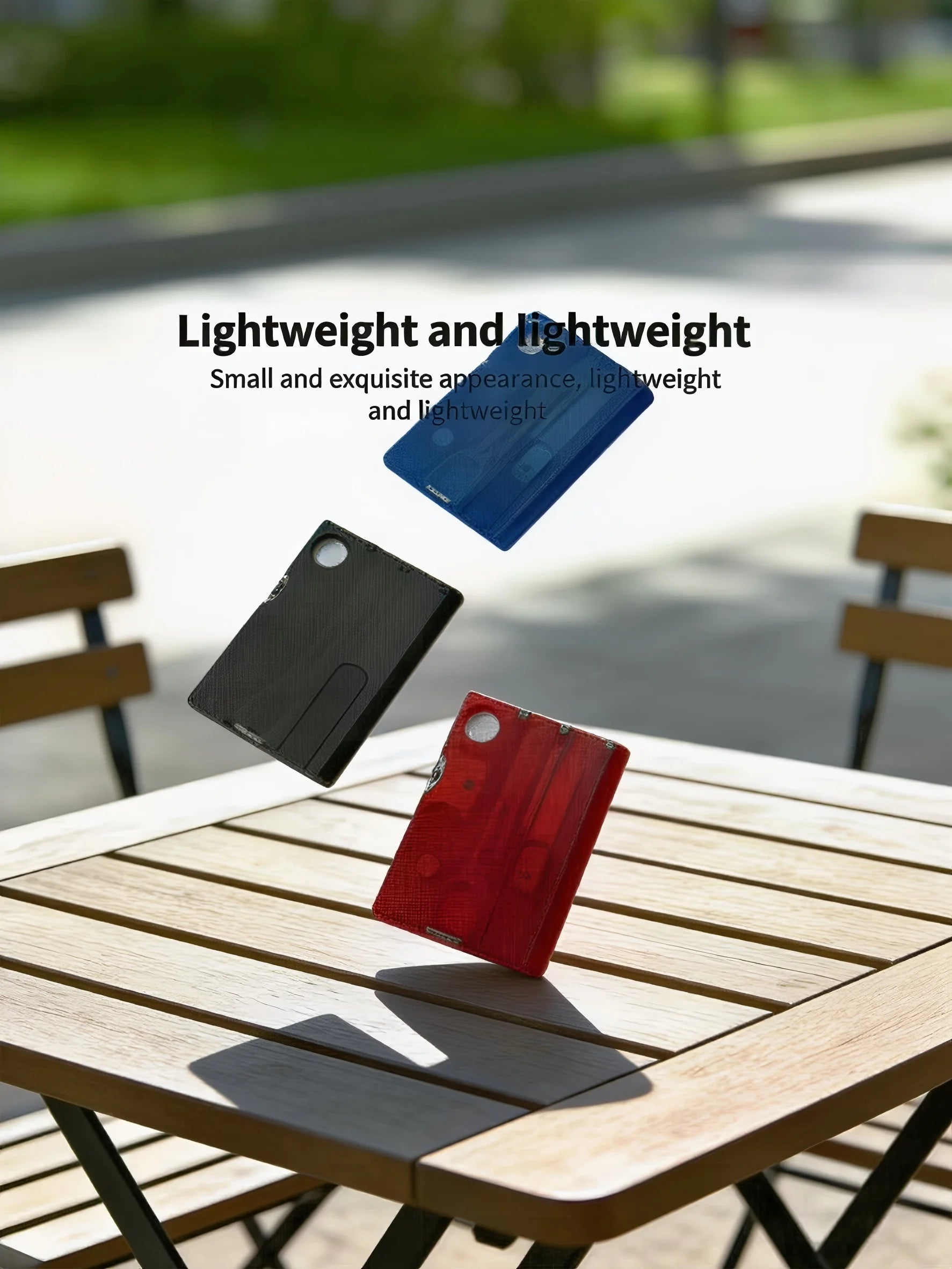 Multi-Tool Card Set - Camping Tool Card With Light