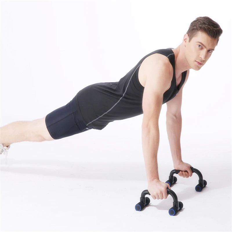Push-Up Bars - I-Shaped Home Fitness Exercise Handles