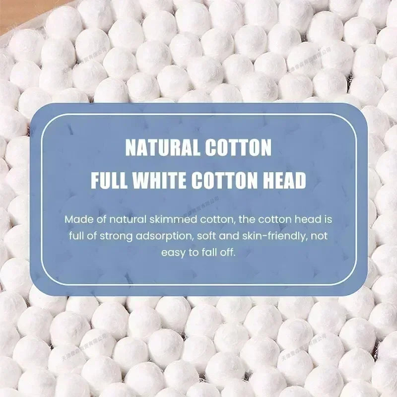 Wooden Cotton Swabs - Multi-Pack Ear and Cleaning Buds