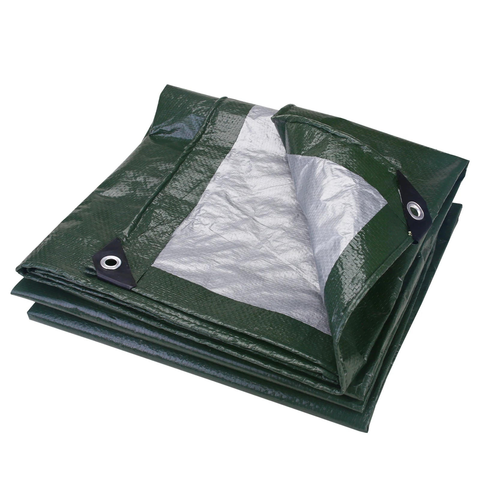 Outdoor Tarp Rain Cover - Reinforced Camping Shelter Sheet