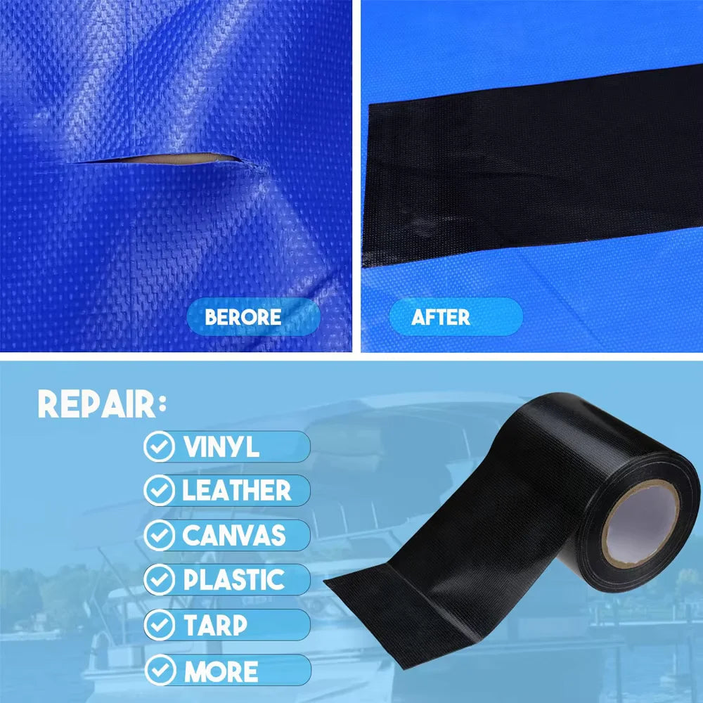 Tent Repair Tape - 4.8 cm x 10 m Patch Roll for Gear