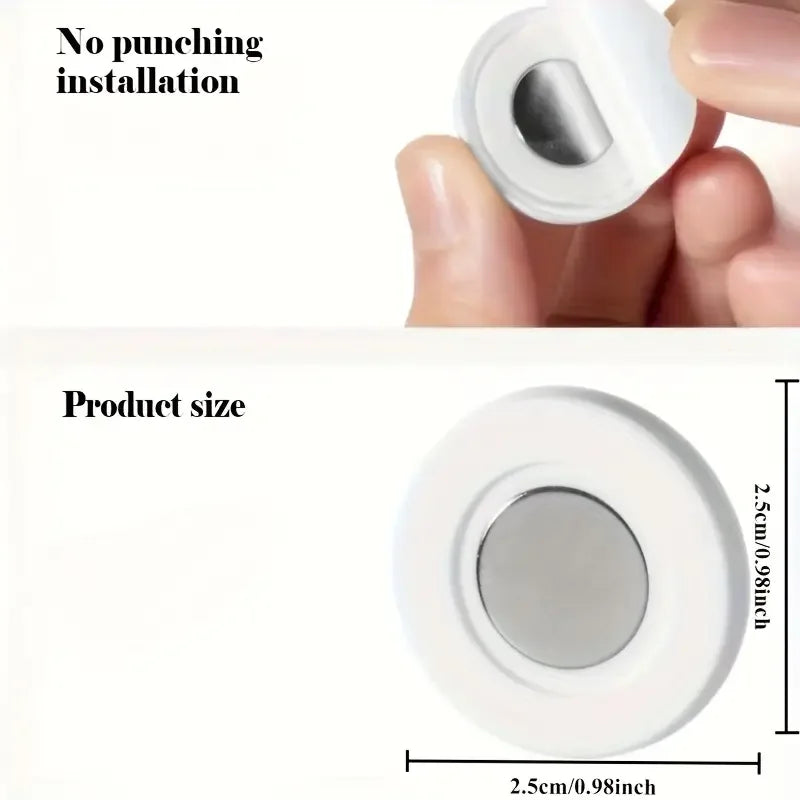 Drill Magnetic Remote Holder Wall - For Desk and Office Organization