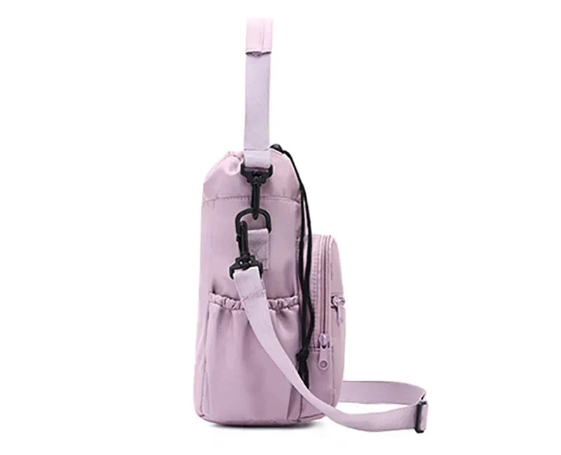 Crossbody Insulated Tumbler Bag - Portable Water Bottle Pouch with Phone Pocket