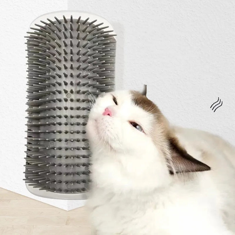Massage Pet Cat Brush Corner - For Everyday Pet Use