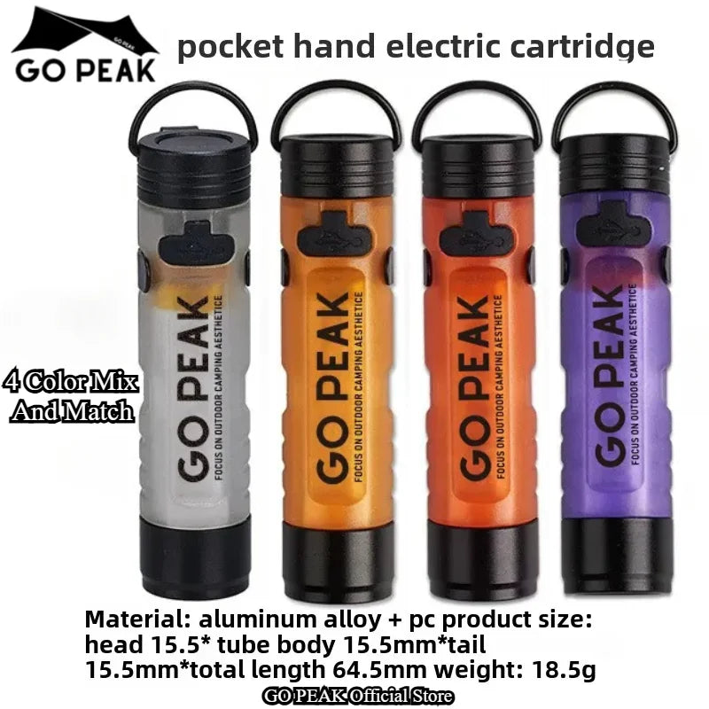 Mini LED Pocket Flashlight - Key Clip Light for Bags