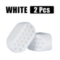Silicone Jaw Exercise Ball - General Fitness Accessory - White - 2 Pieces