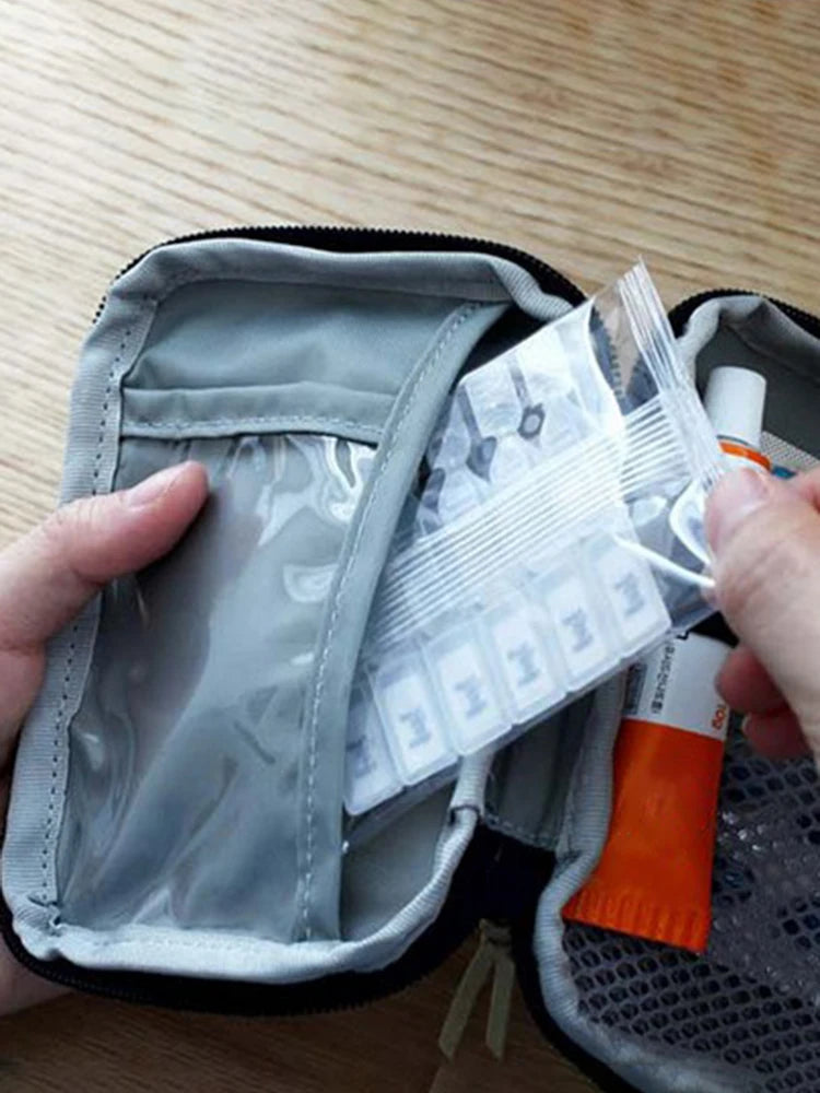 Travel First Aid Kit Bag – Compact Emergency Storage for Trips
