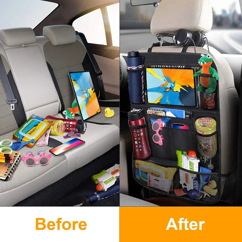 DailyFix Backseat Organizer with Tablet Holder