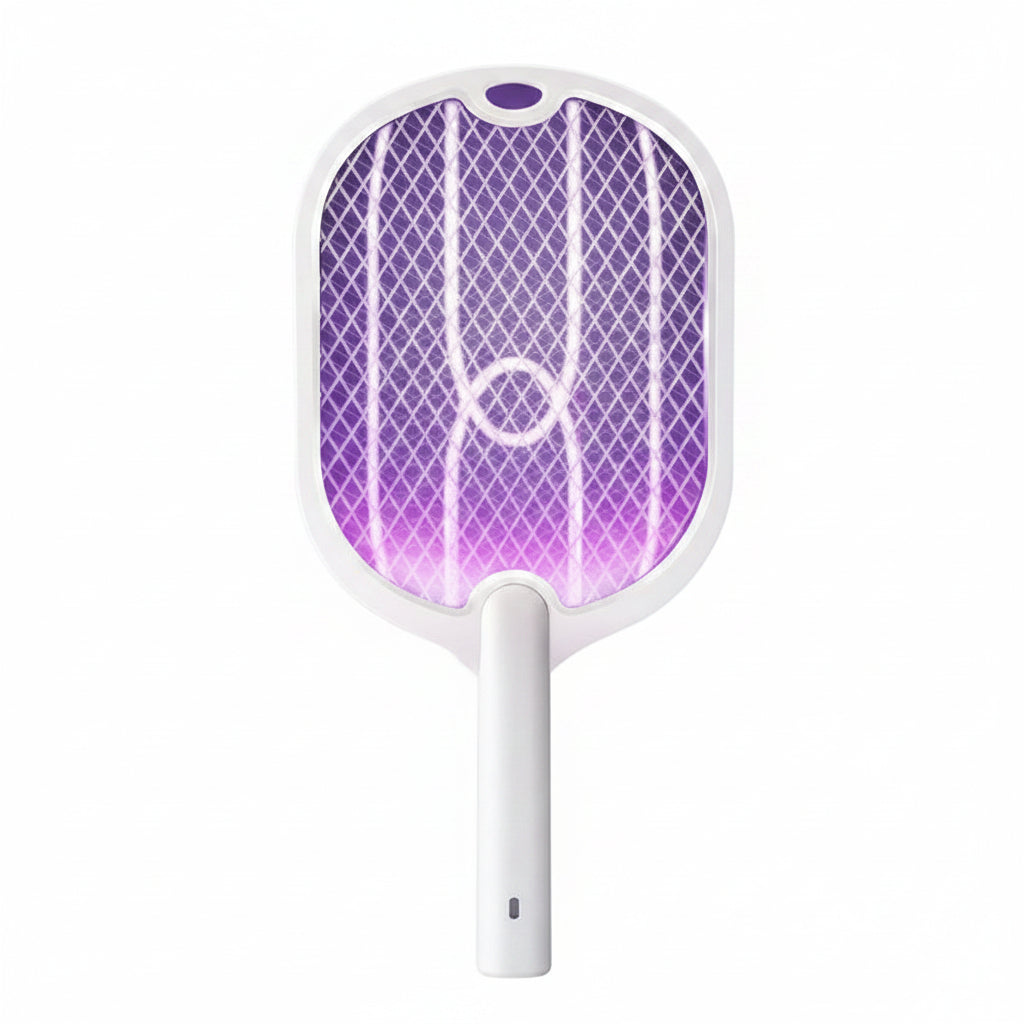 Rechargeable Mosquito Swatter - 3-in-1 Electric Bug Lamp