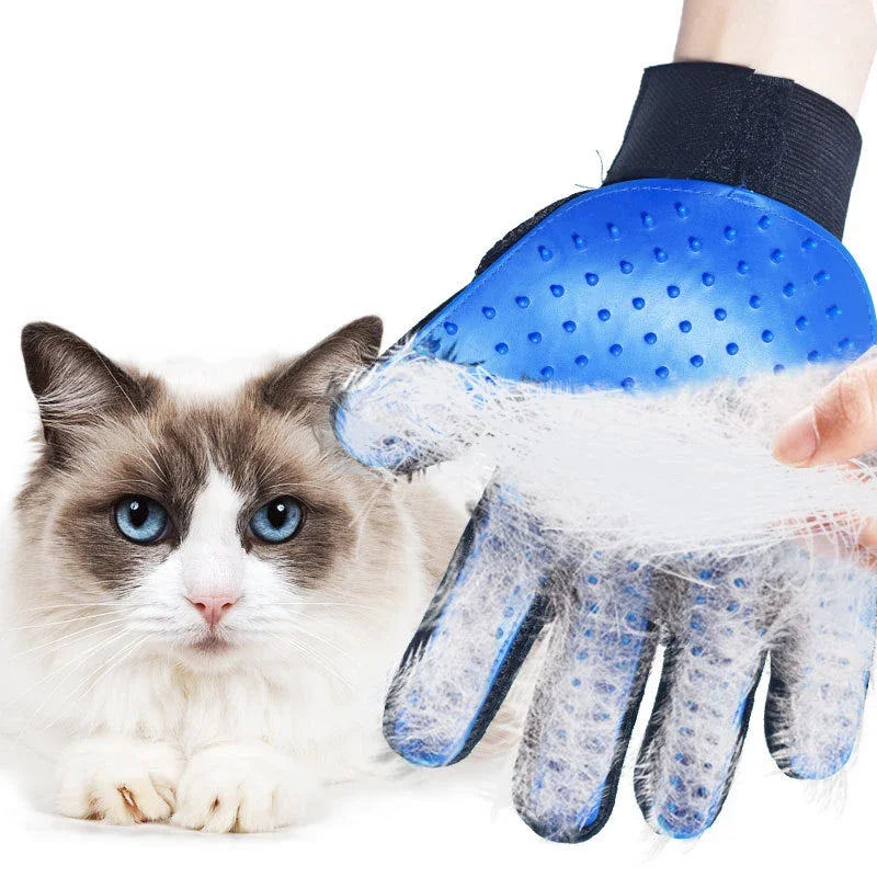 Cat Hair Remove Gloves Rubber - For Everyday Pet Use
