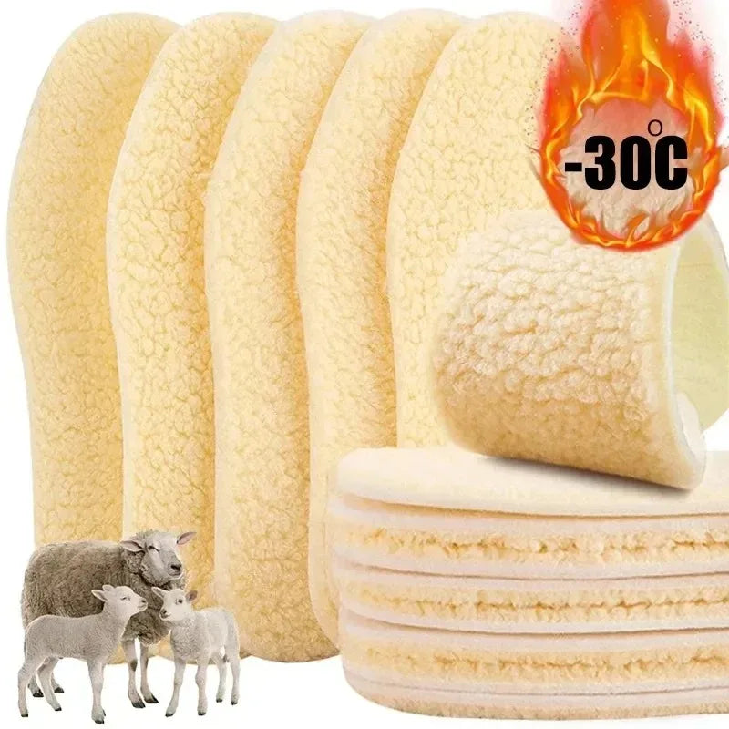 Thermal Shoe Insoles - Soft Inserts for Winter Footwear