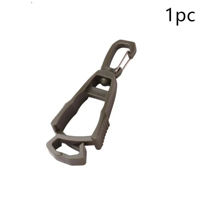 Work Glove Clip Holder - Belt Clamp for Jobsite Gear - Army Green 1 Piece