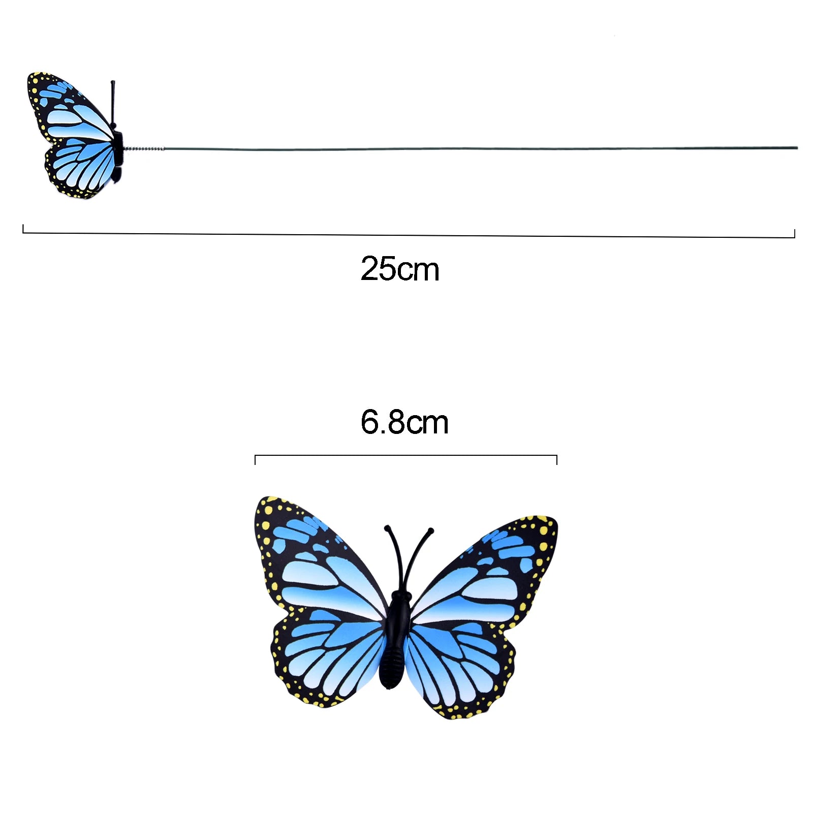 Butterfly Garden Stakes - Colorful Planter Yard Decorations