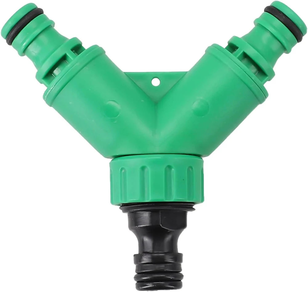 Garden Water Splitter - Two-Way Faucet Hose Connector