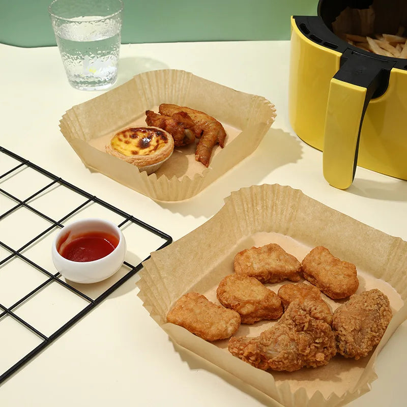 Disposable Air Fryer Paper Oil - For Kitchen Storage and Prep