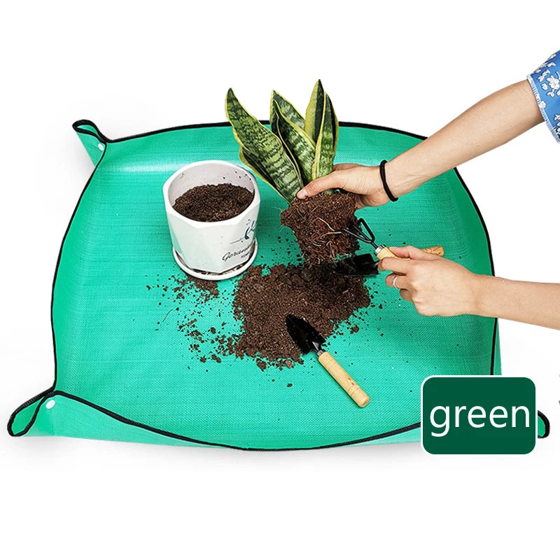 Foldable Planting Mat - Garden Potting and Transplanting Pad