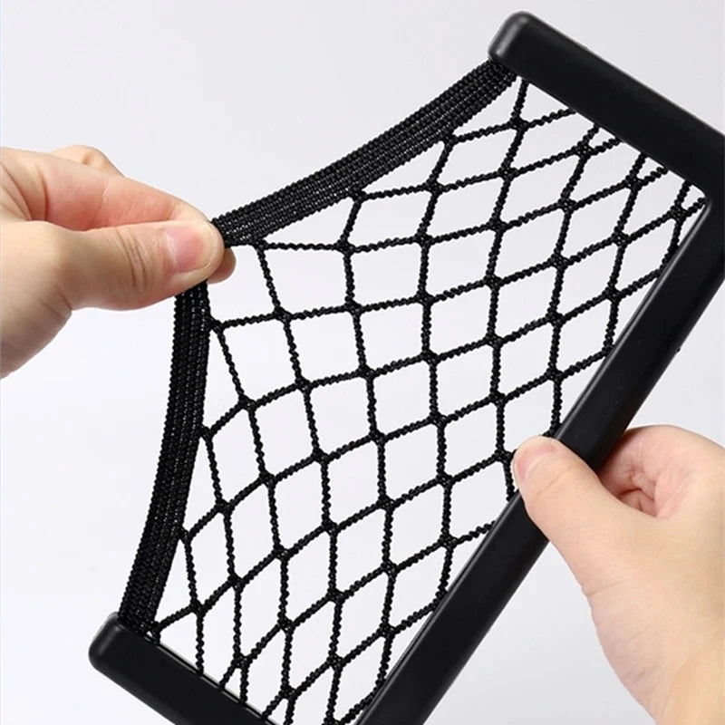 Car Seat Side Mesh Storage Net – Seatback Pocket Organizer